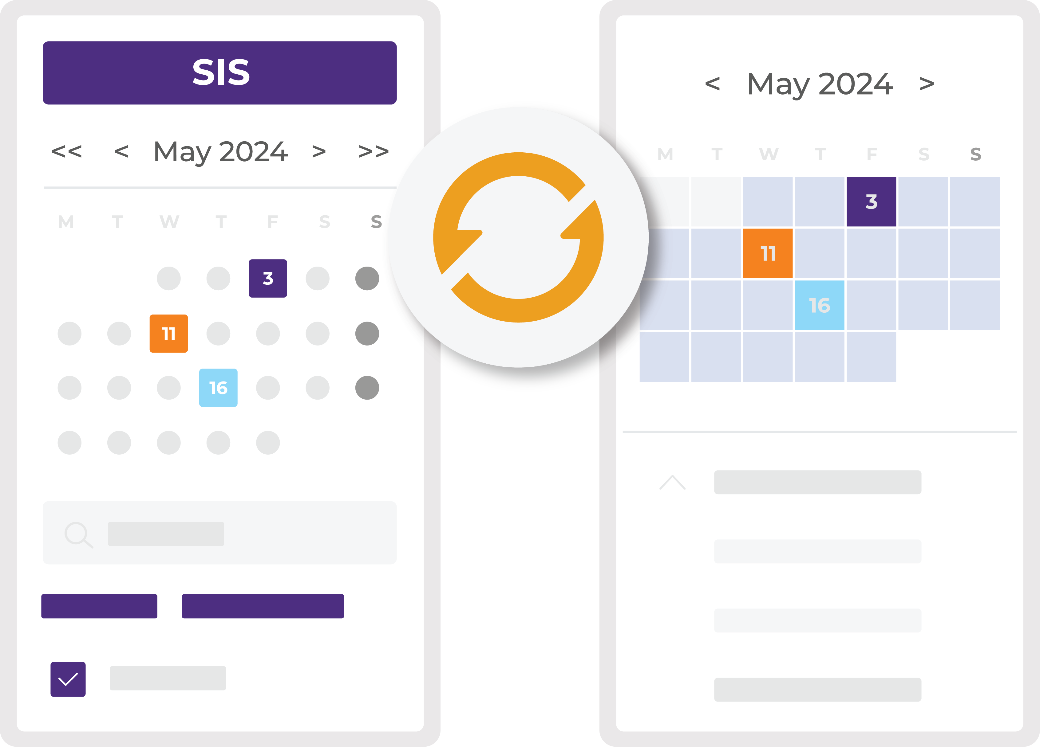 Personalized calendar view